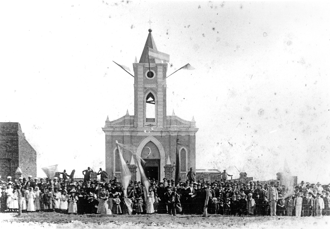 2022 04 21 Fundacion de Santa Rosa 07 Inauguracion de la iglesia 1895