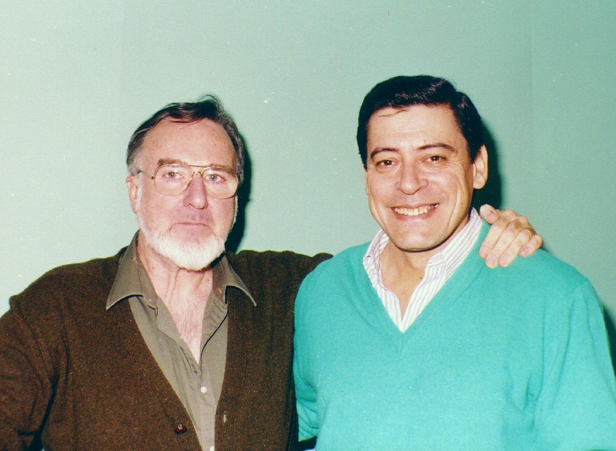 004. Con Jorge Prelorán en S. Rosa 1994