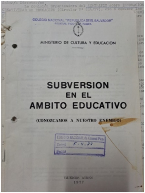 2025 12 10 Educación en tiempos de dictadura 03