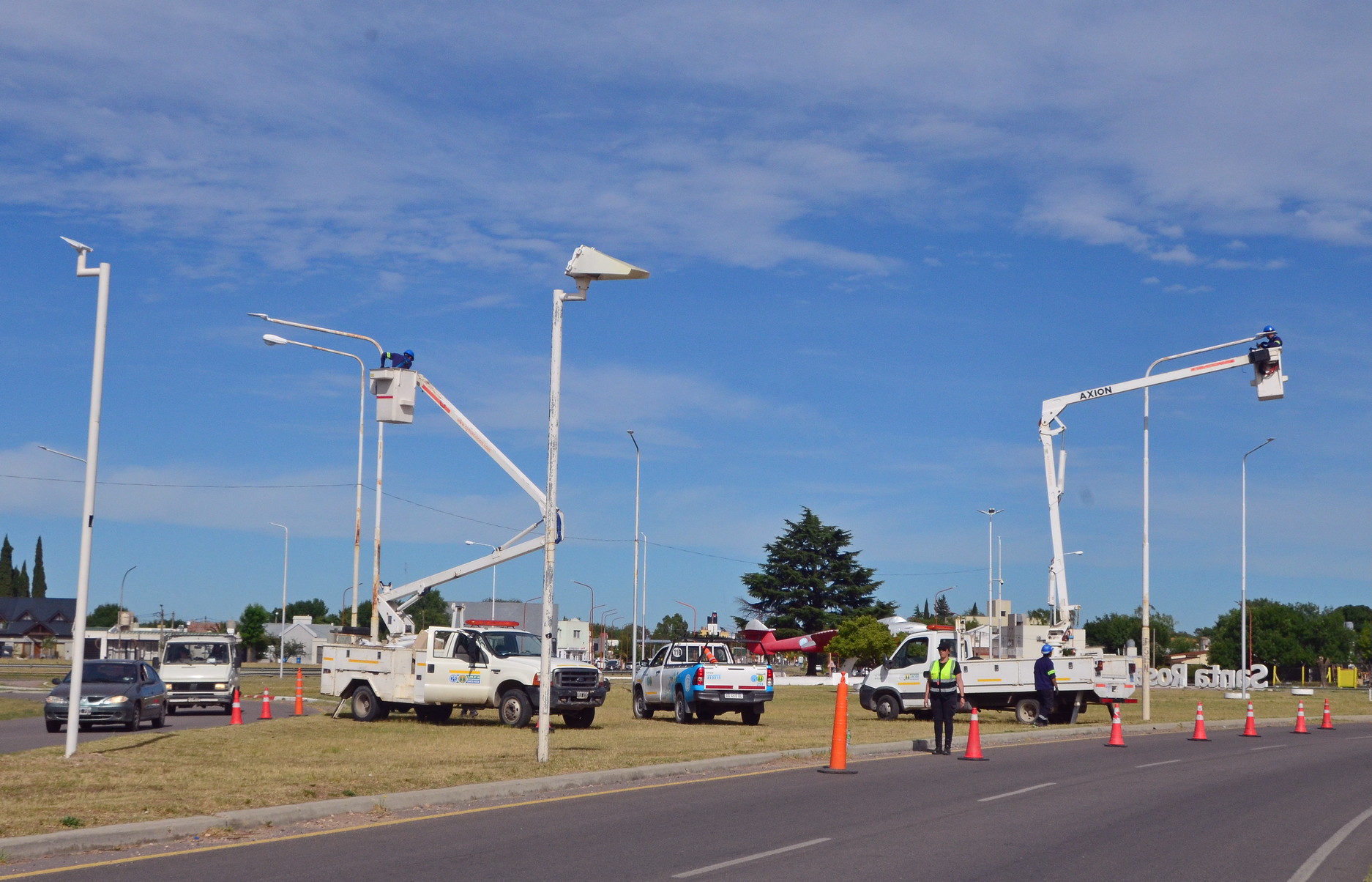 Alumbrado Led Santiago Marzo Este 02