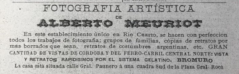 Nota La Fotografia Meuriot Aviso