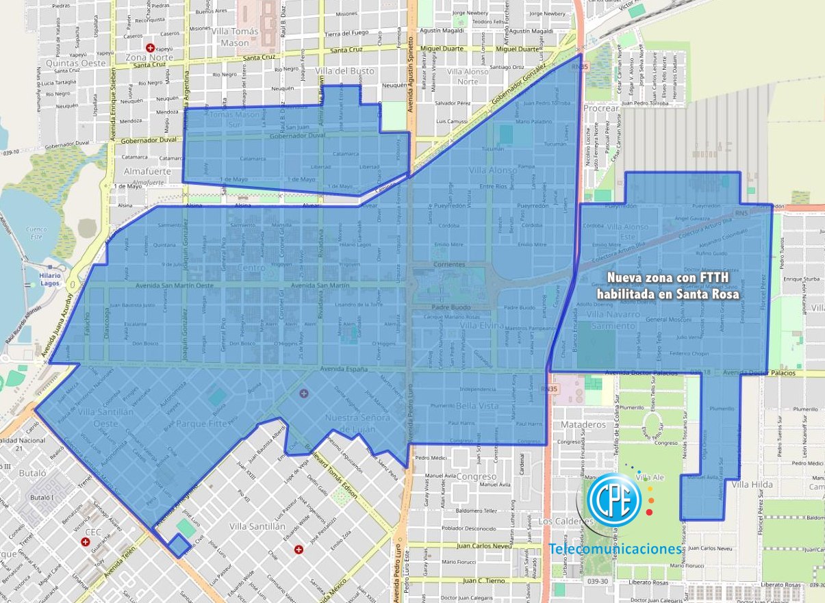 2026 04 10 Red Fibra Optica Santa Rosa